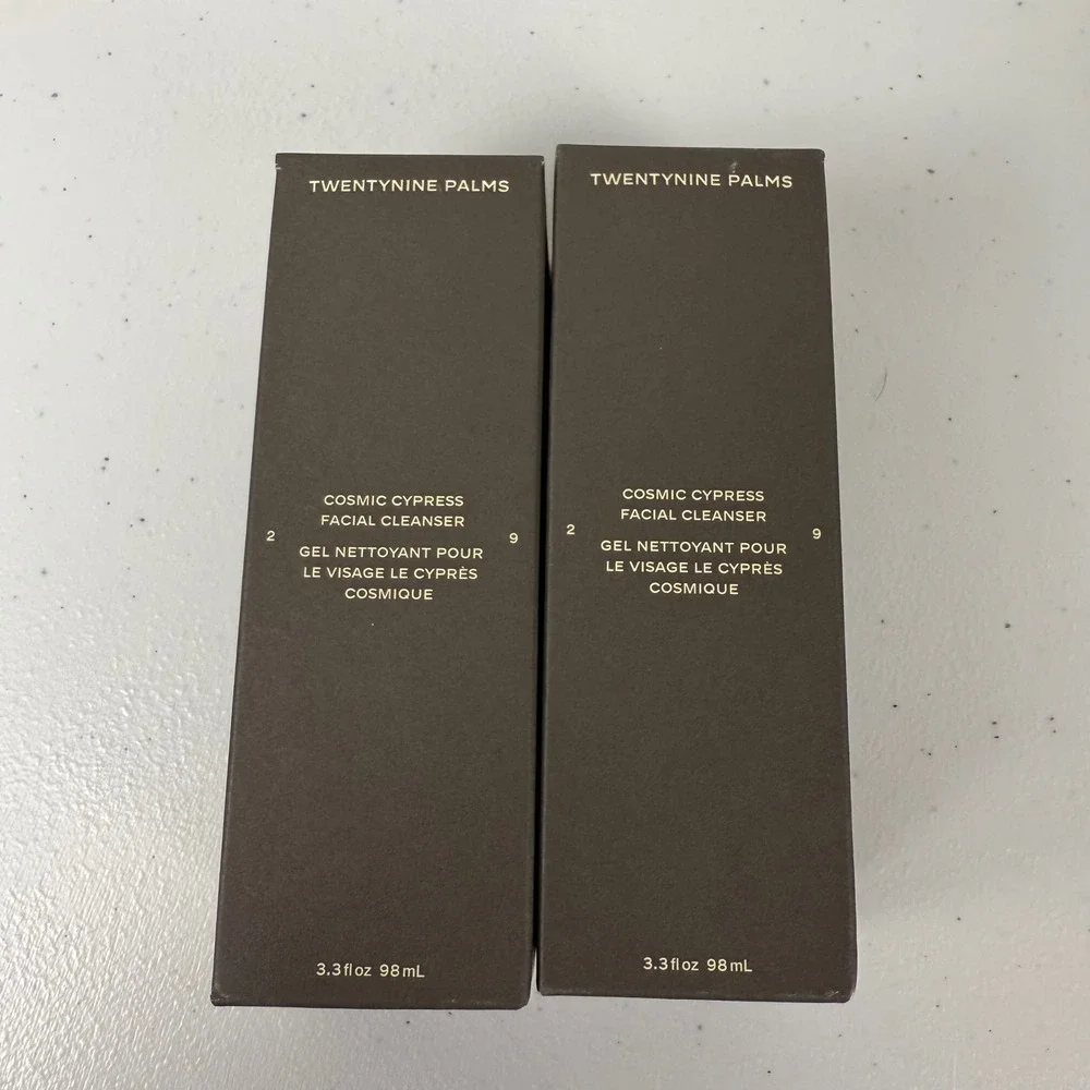 TWENTYNINE‎ PALMS 29 Cosmic Cypress Facial Cleanser LOT X2 Skincare Jared Leto